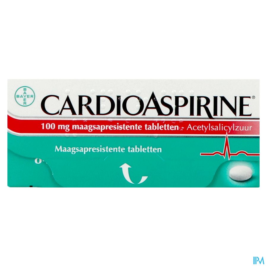 Cardioaspirine Maagsapresist. Tabl 84 X 100mg 1