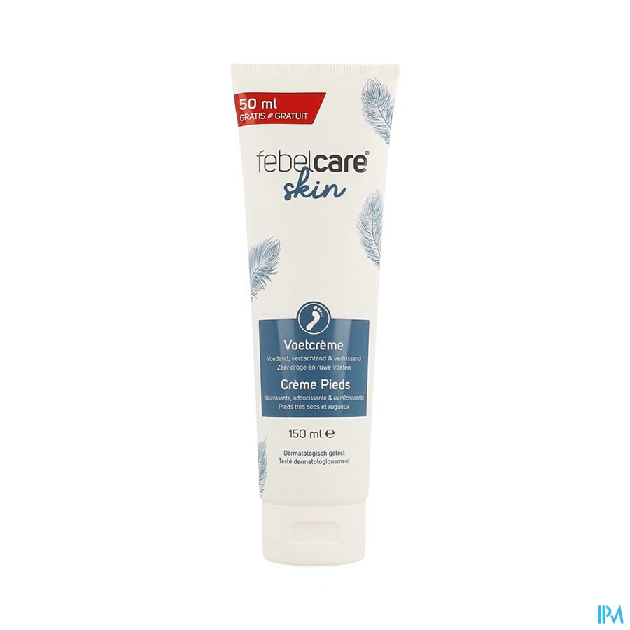 Febelcare Skincare Voetcreme 100ml + 50ml Gratis Febelcare Skincare Voetcreme 100ml + 50ml Gratis