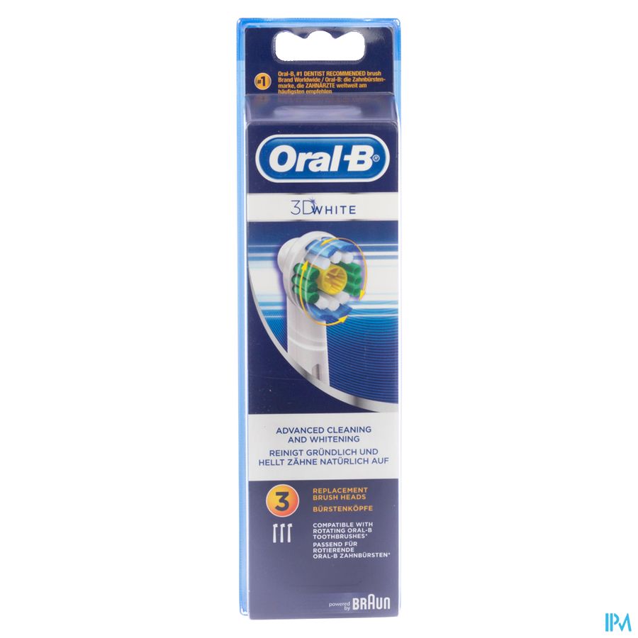 Oral-b Refill Eb18-3 Pro White 3