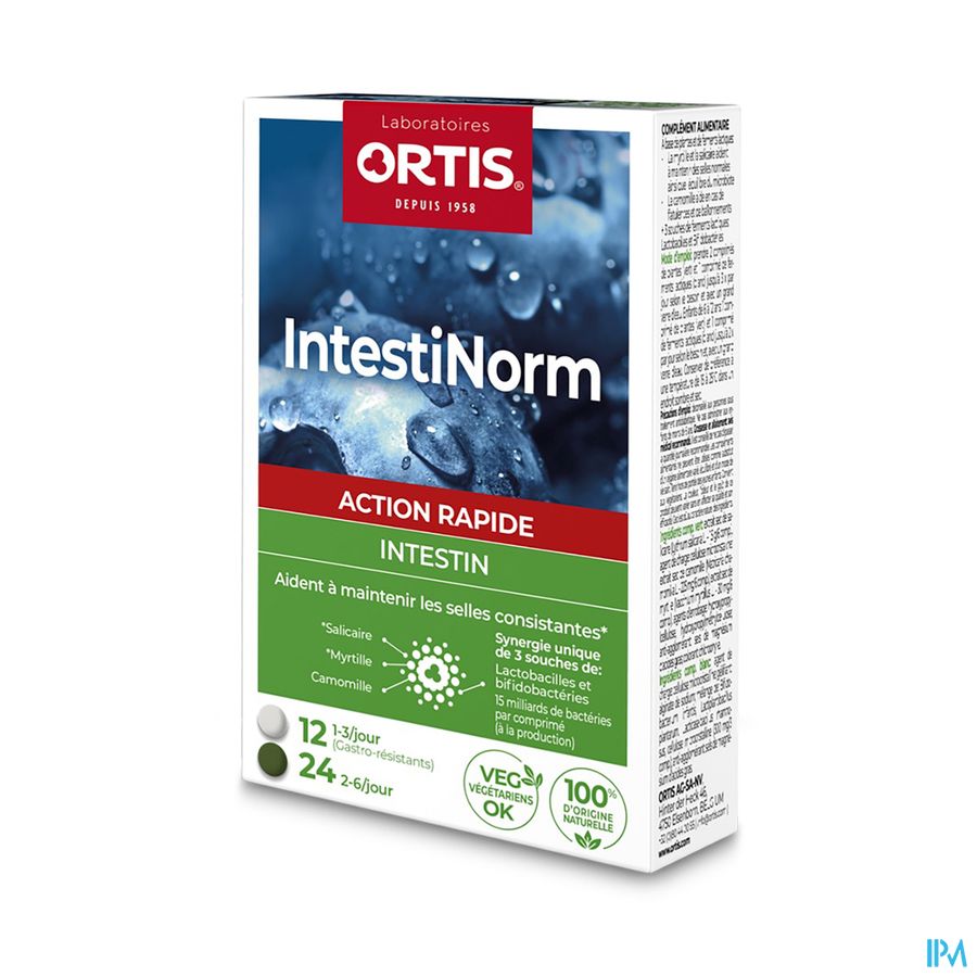 Ortis Intestinorm Comp 24 + 12 Ortis Intestinorm Comp 24 + 12