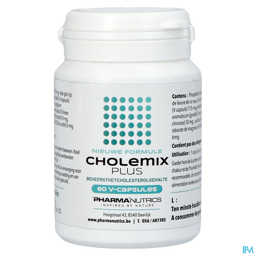 Cholemix Plus V-caps 60 Pharmanutrics 3
