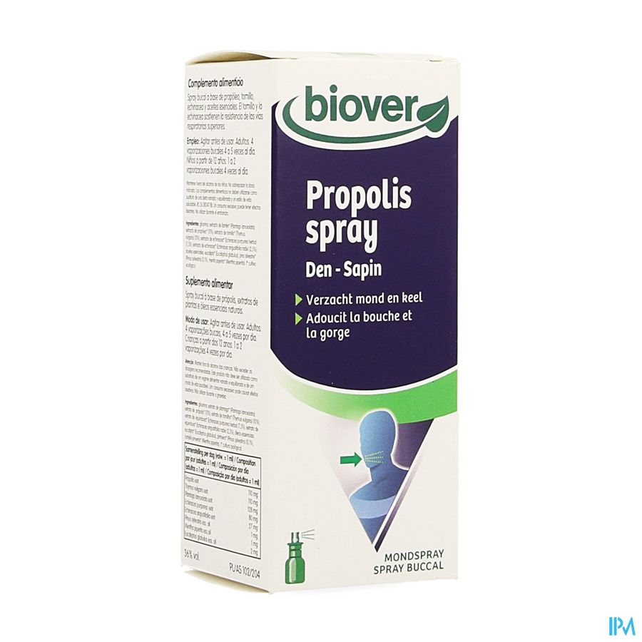 Biover Propolis Den Bio Be2 El 23ml Biover Propolis Den Bio Be2 El 23ml