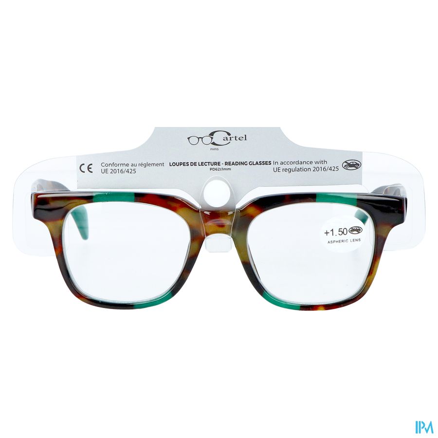 Leesbril Paradiso 3,5 (azie) 1