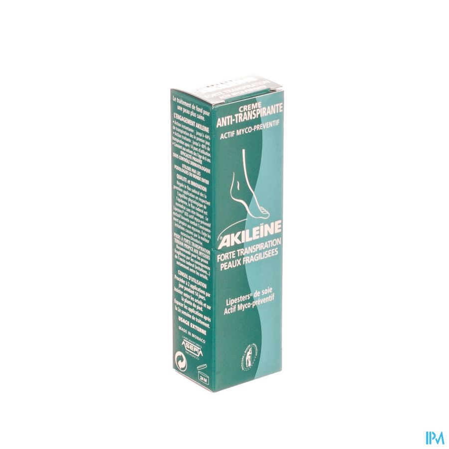 Akileine Verte Creme Pieds A/transp.tb 50ml 103020 Akileine Verte Creme Pieds A/transp.tb 50ml 103020