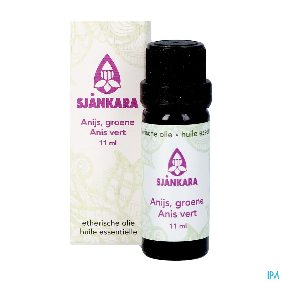 Sjankara Anijs, Groene Ess. Olie 11ml 3