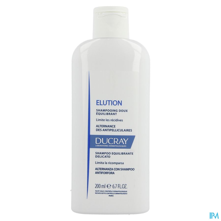 Ducray Elution Sh Zacht Evenwichtherstellend 200ml 2