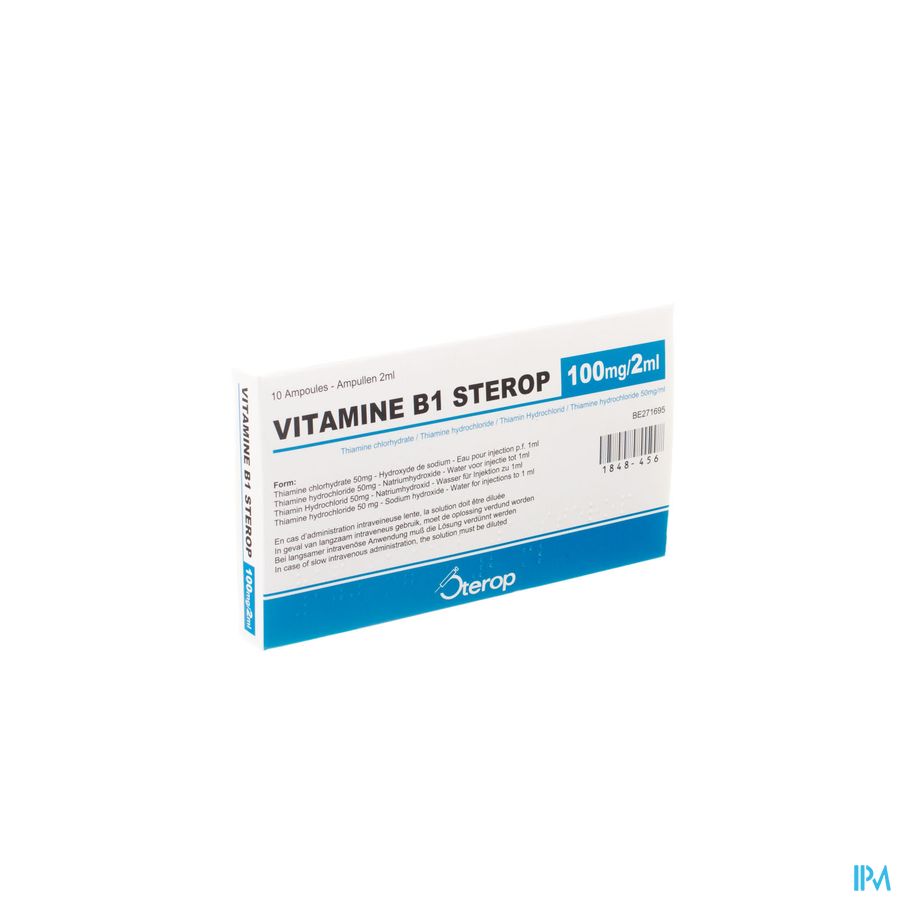 Vit B1 Im/iv Amp 10 X 100mg/2ml Vit B1 Im/iv Amp 10 X 100mg/2ml
