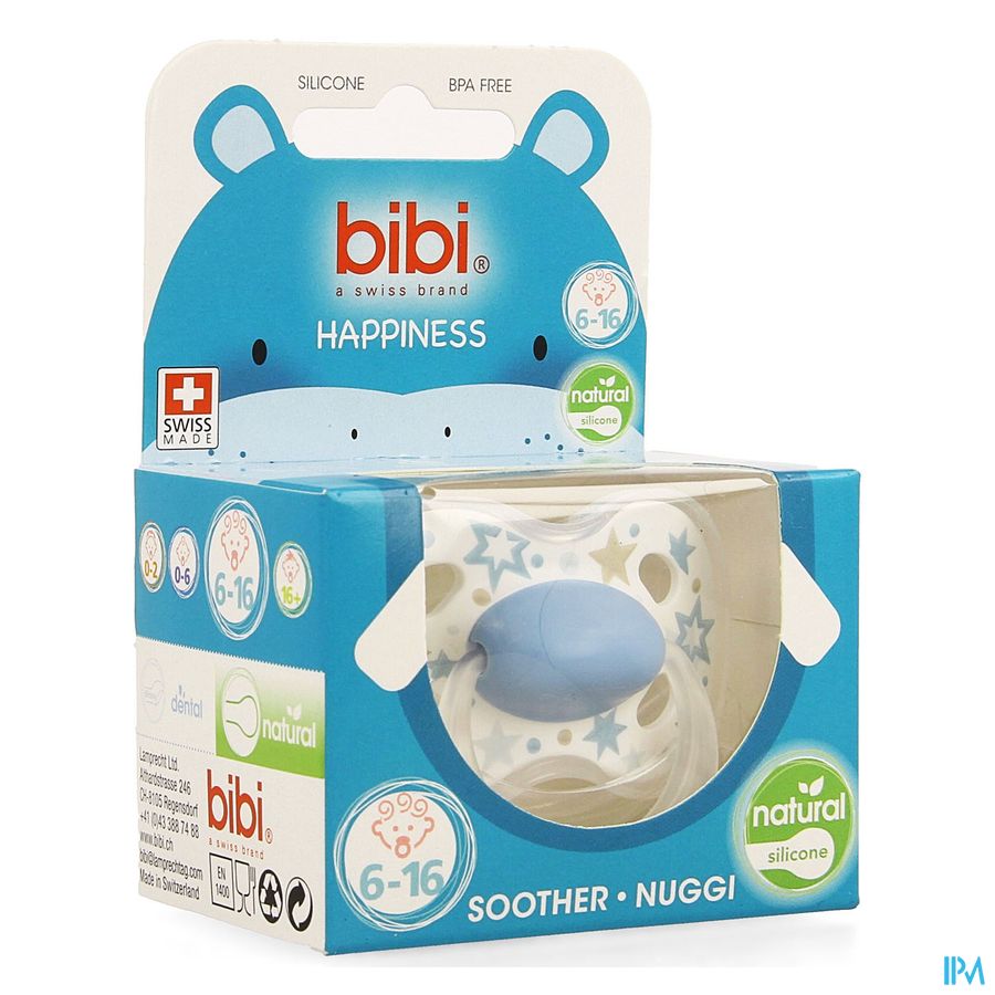 Bibi Sucette Hp Natural Favourites 6-16m