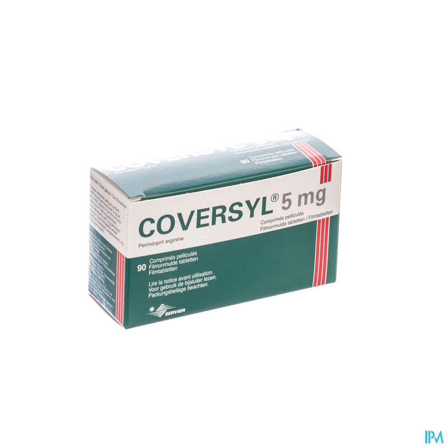 Coversyl Pi Pharma 5mg Comp Pell 90 X 5mg Pip Coversyl Pi Pharma 5mg Comp Pell 90 X 5mg Pip