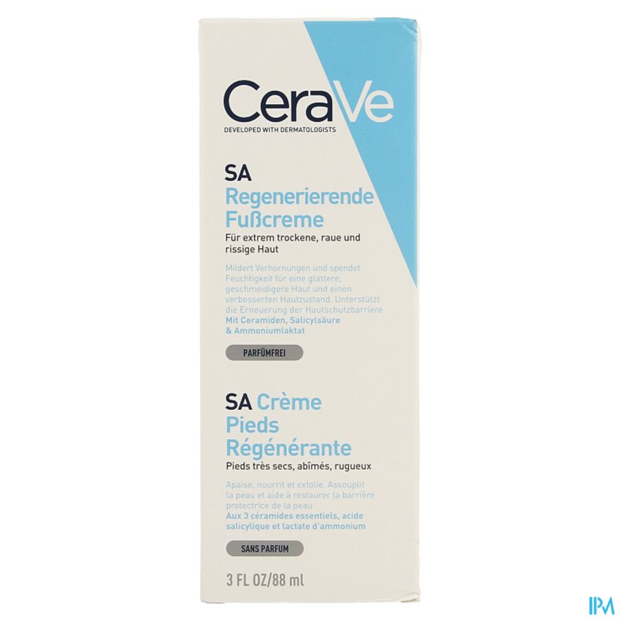 Cerave Sa Creme Pieds Regenerante 88ml 4