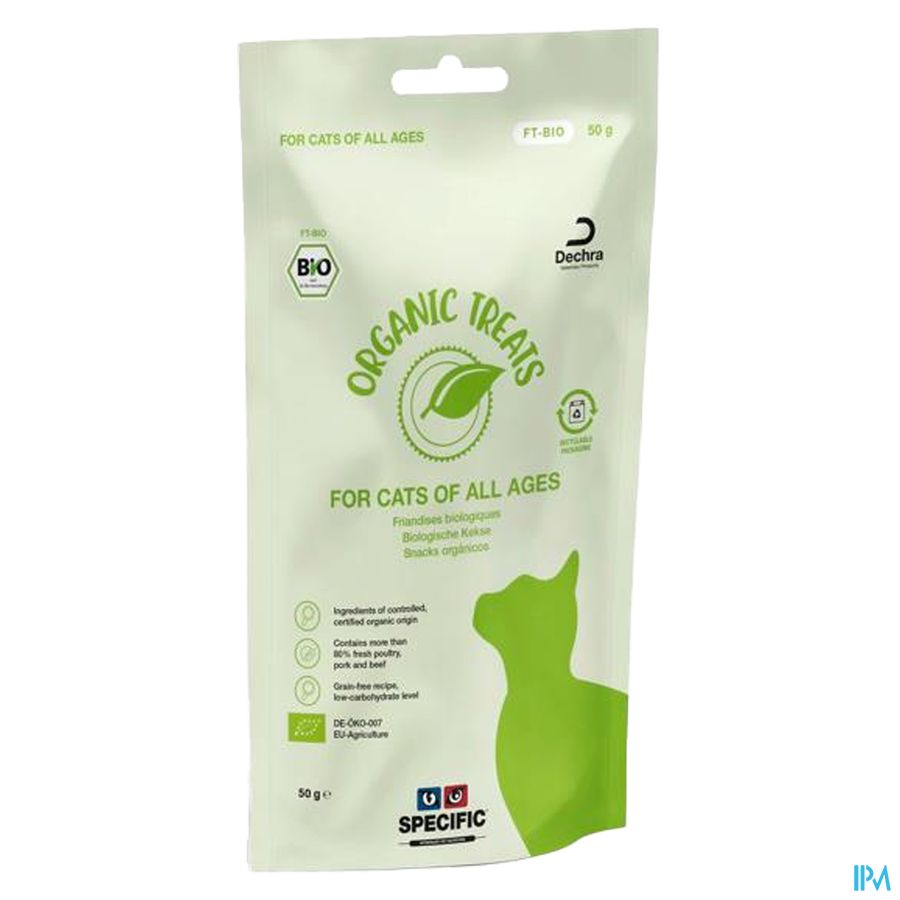 Specific Ct Bio Organic Treats Zak 50g 1