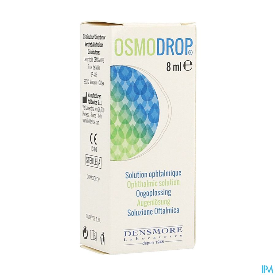 Osmodrop Sol Ophtalmique Fl 8ml Osmodrop Sol Ophtalmique Fl 8ml
