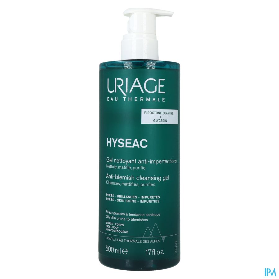 Uriage Hyseac Reinigende Gel 500ml Nf 3