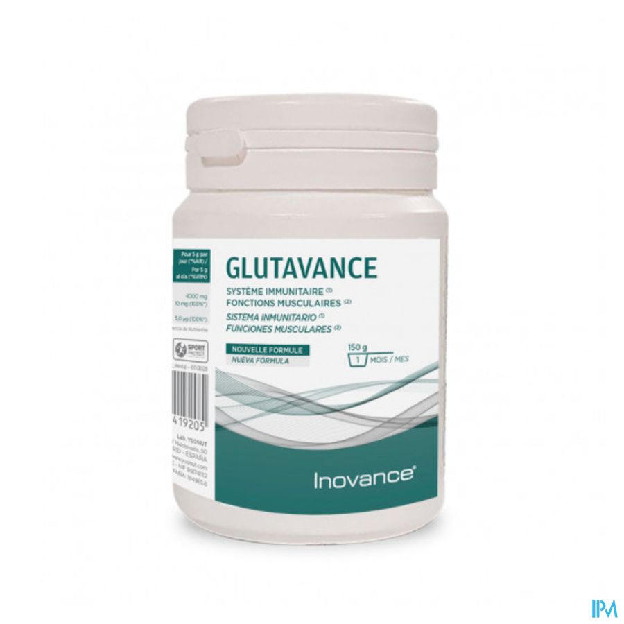 Inovance Glutavance Stevia 150g Inovance Glutavance Stevia 150g