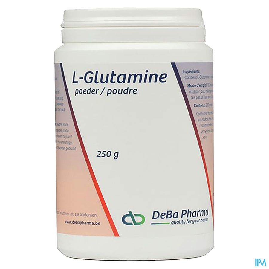 l-glutamine Pdr Oplosbaar 250g Deba 4