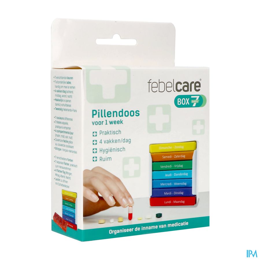 Febelcare Box 7 Days Pillendoos Nf Febelcare Box 7 Days Pillendoos Nf