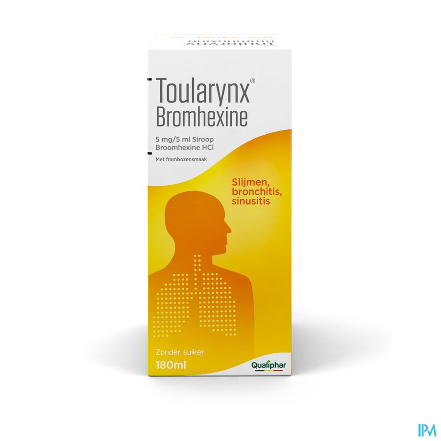 Toularynx Bromhexine 180 ml siroop Toularynx Bromhexine 180 ml siroop