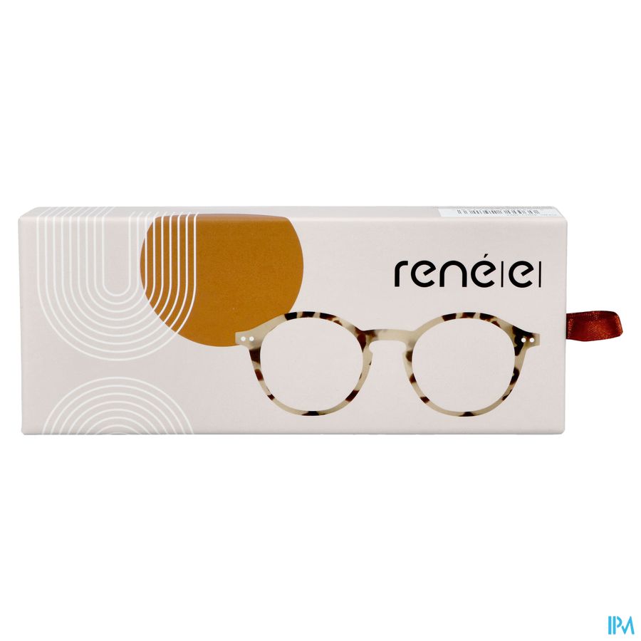 RenÉ(e) Bril Re-y01 Vanilla Latte Tortoise +1,5 1