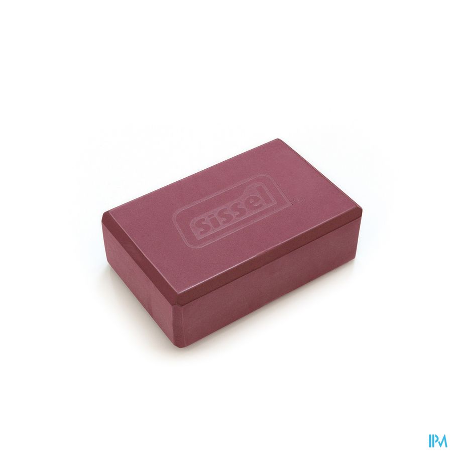 Sissel Yoga Block Bordeaux Sissel Yoga Block Bordeaux
