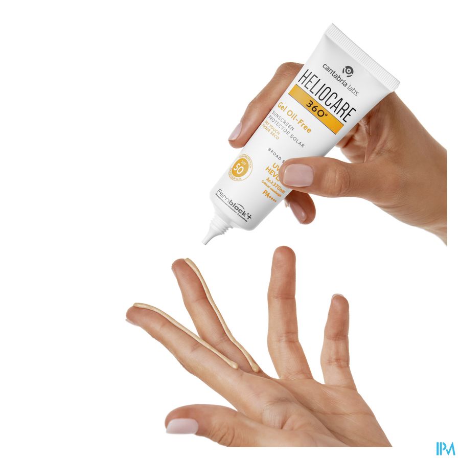 Heliocare 360 Gel Oil Free Ip50 Tube 50ml 4