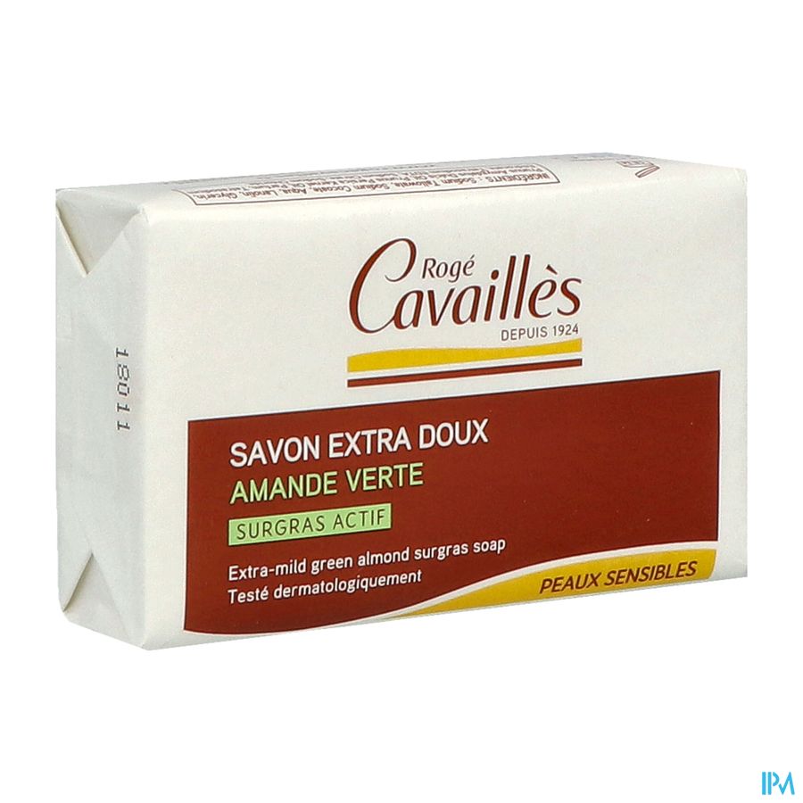 Roge Cavailles Zeep Overv.xtr Zacht Gr.amand. 150g Roge Cavailles Zeep Overv.xtr Zacht Gr.amand. 150g