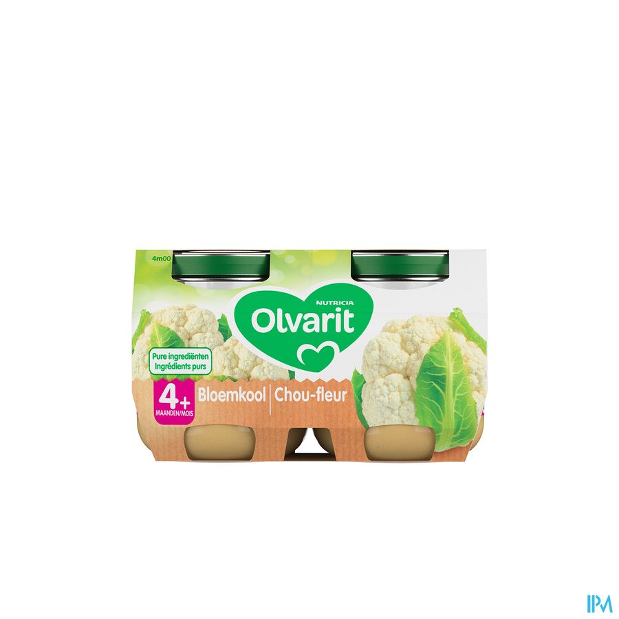 Olvarit Bloemkool 2x125g 4m00