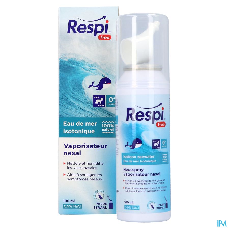 Respi Free Isotonic Baby Kids Spray 100ml 4