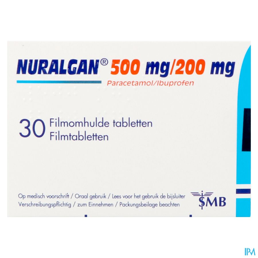 Nuralgan 500mg/200mg Filmomh Tabl 30 2