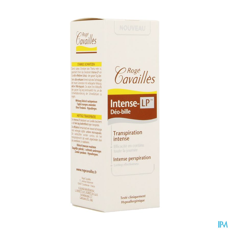 Roge Cavailles Deo Roll-on Intens Verl. Vrijg.40ml 8