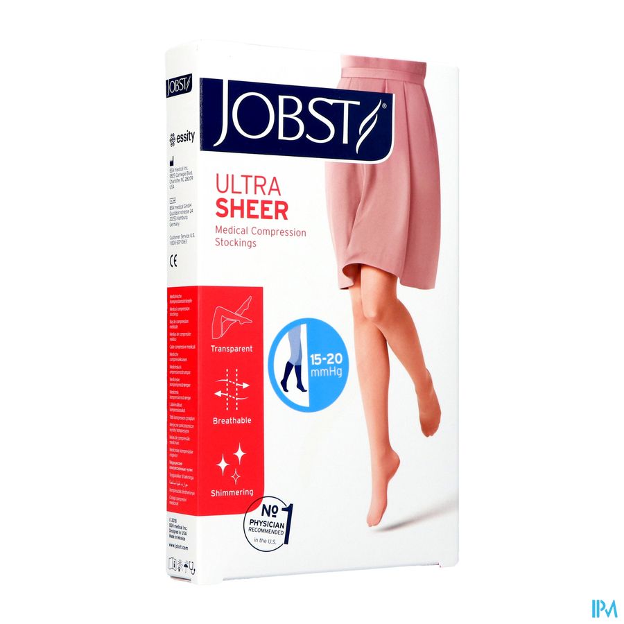 Jobst Ultrasheer Comf.k1 15-20 Ad Sunbronze l