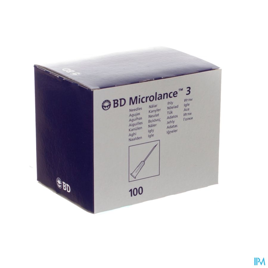 Bd Microlance 3 Nld 24g 1 Rb 0,55x25mm Lavendel100
