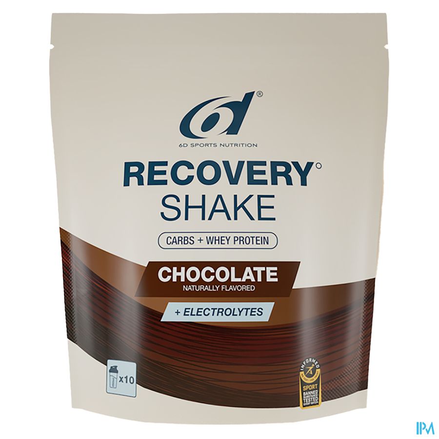 6d Recovery Shake Chocolate Pdr 850g 2