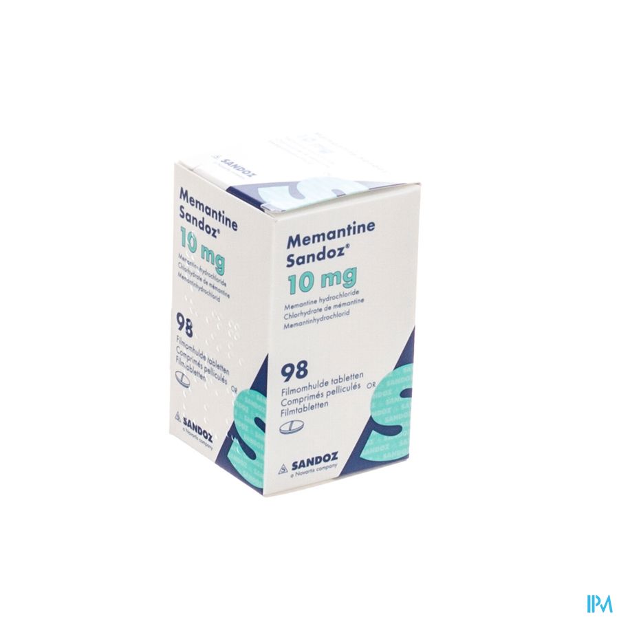 Memantine Sandoz 10mg Filmomh Tab 98 X 10mg Memantine Sandoz 10mg Filmomh Tab 98 X 10mg
