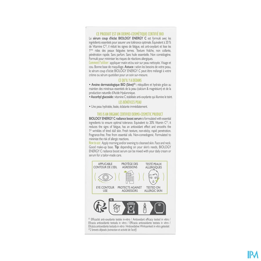 Aderma Biology Energy C Serum 30ml 2