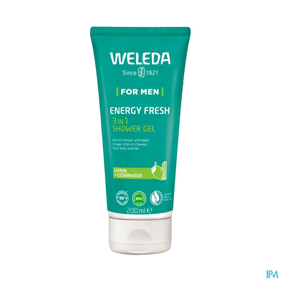 Weleda Men Energy Fresh 3in1 Douchegel Tube 200ml