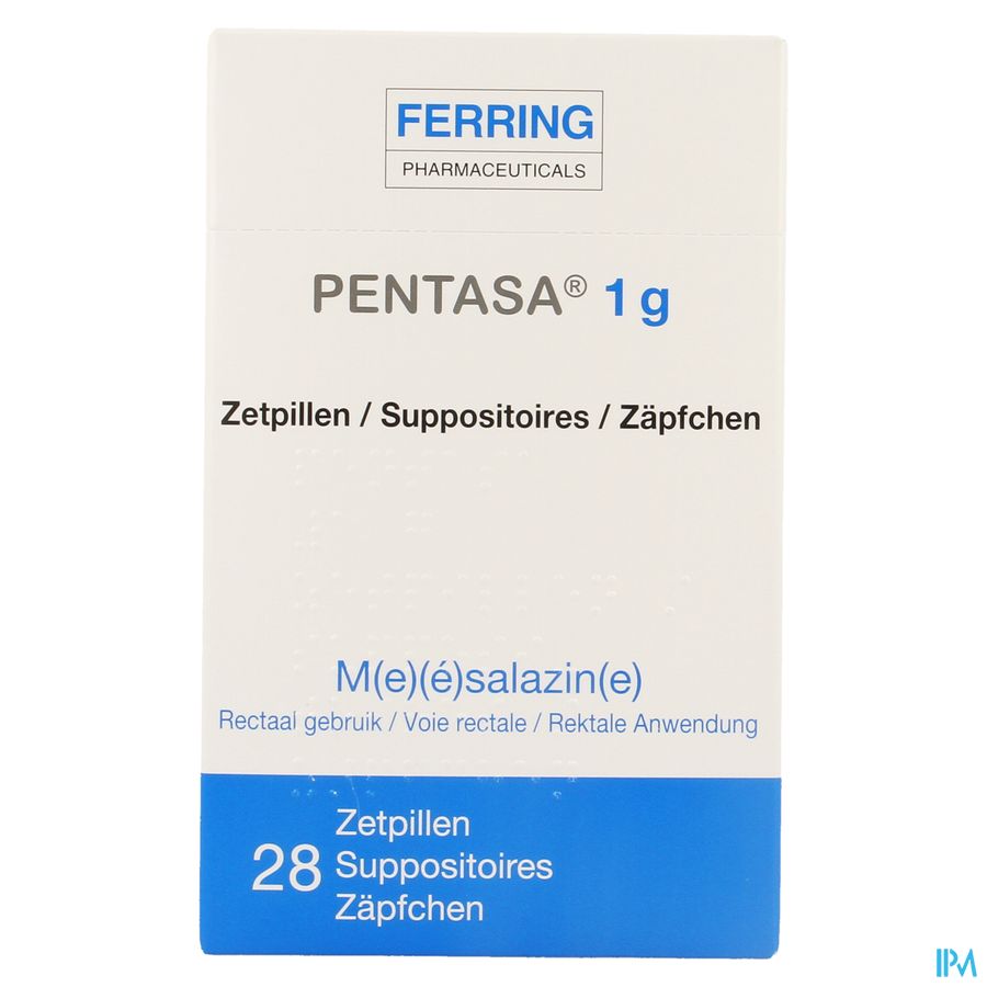 Pentasa Supp 28x1g 3