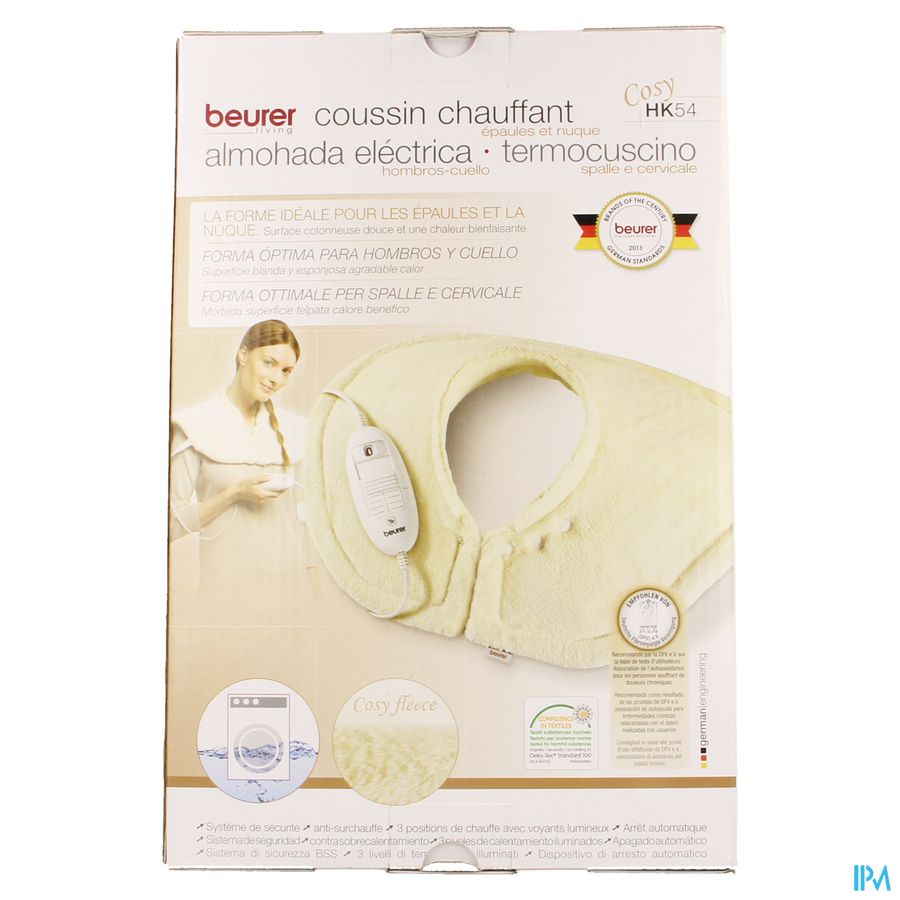 Beurer Verwarmingskussen Hk54 Schouder-hals 100w 1