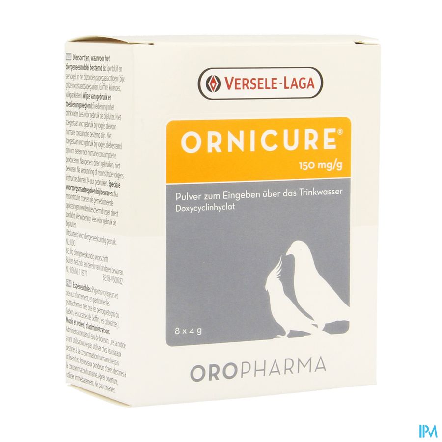 Ornicure 150mg/g Pdr Sach/zakje 8 X 4g Ornicure 150mg/g Pdr Sach/zakje 8 X 4g