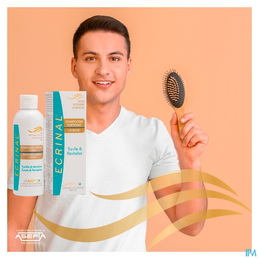 Ecrinal Shampooing Fortifiant Homme Anp2+ Fl 200ml 4