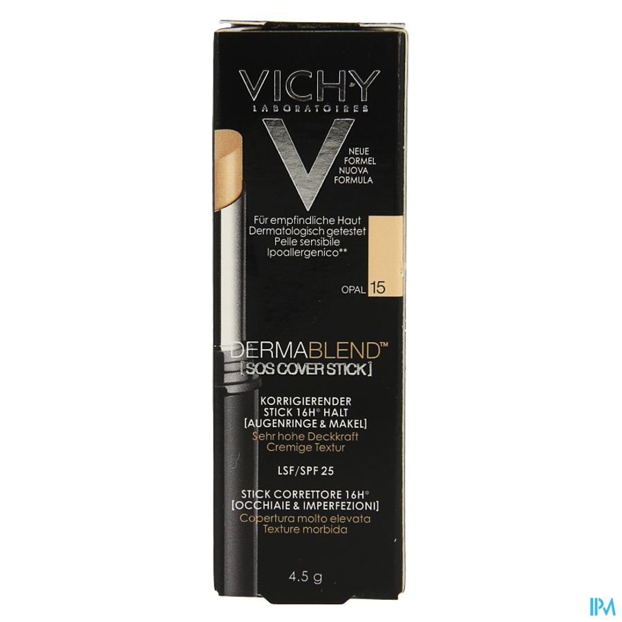 Vichy Fdt Dermablend Sos Cover Stick 15 14u 4,5g 2