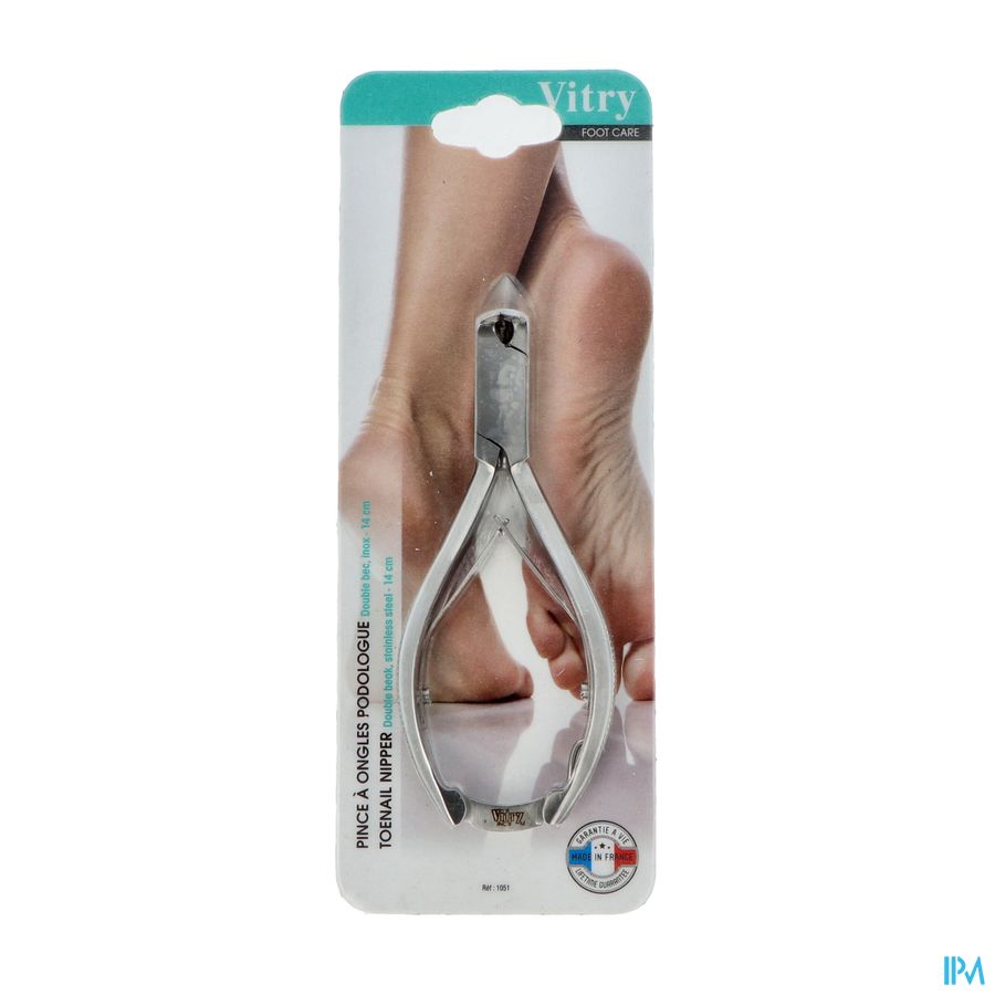 Nageltang Dubbele Bek 14cm Inox 1