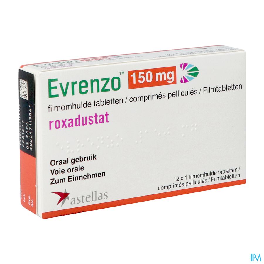 Evrenzo 150mg Filmomh Tabl 12 X 1 Evrenzo 150mg Filmomh Tabl 12 X 1