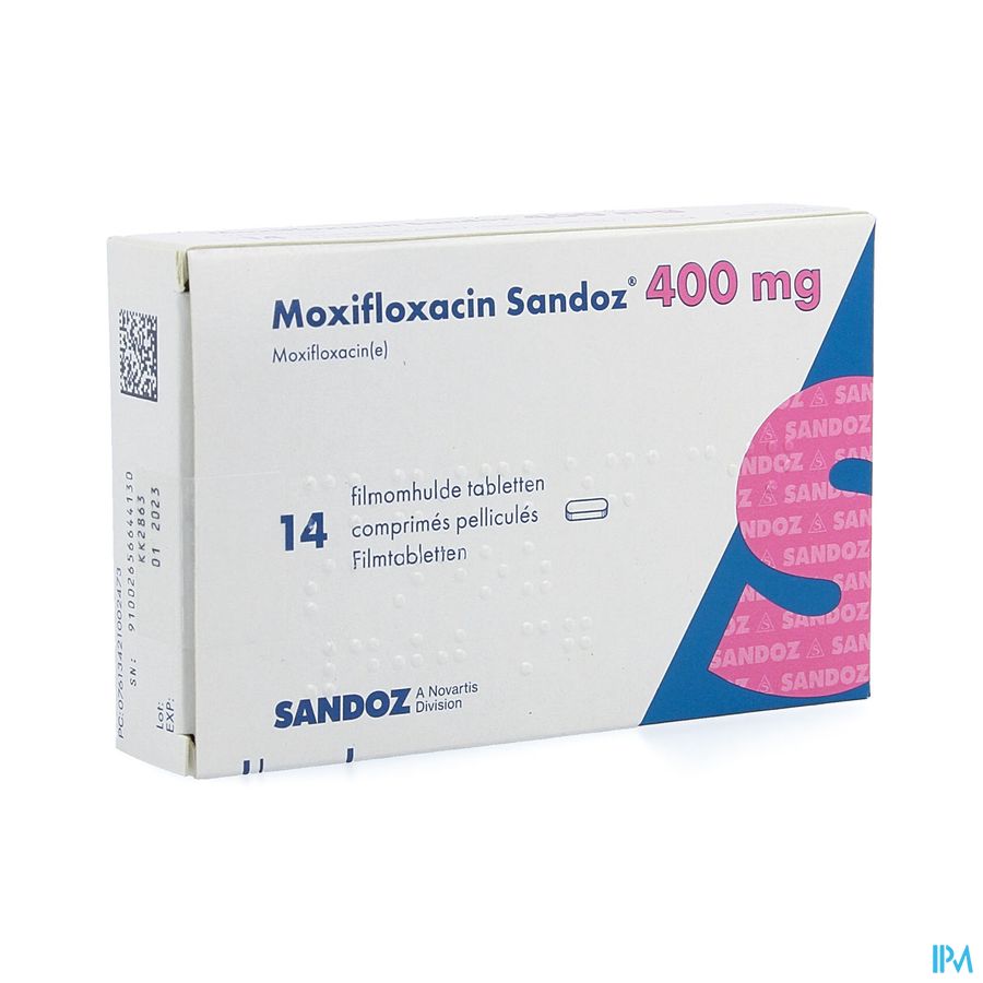 Moxifloxacin Sandoz 400mg Filmomh Tabl 14 Moxifloxacin Sandoz 400mg Filmomh Tabl 14