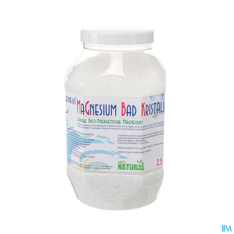 Magnesium Vlokken 2500g Deba Magnesium Vlokken 2500g Deba
