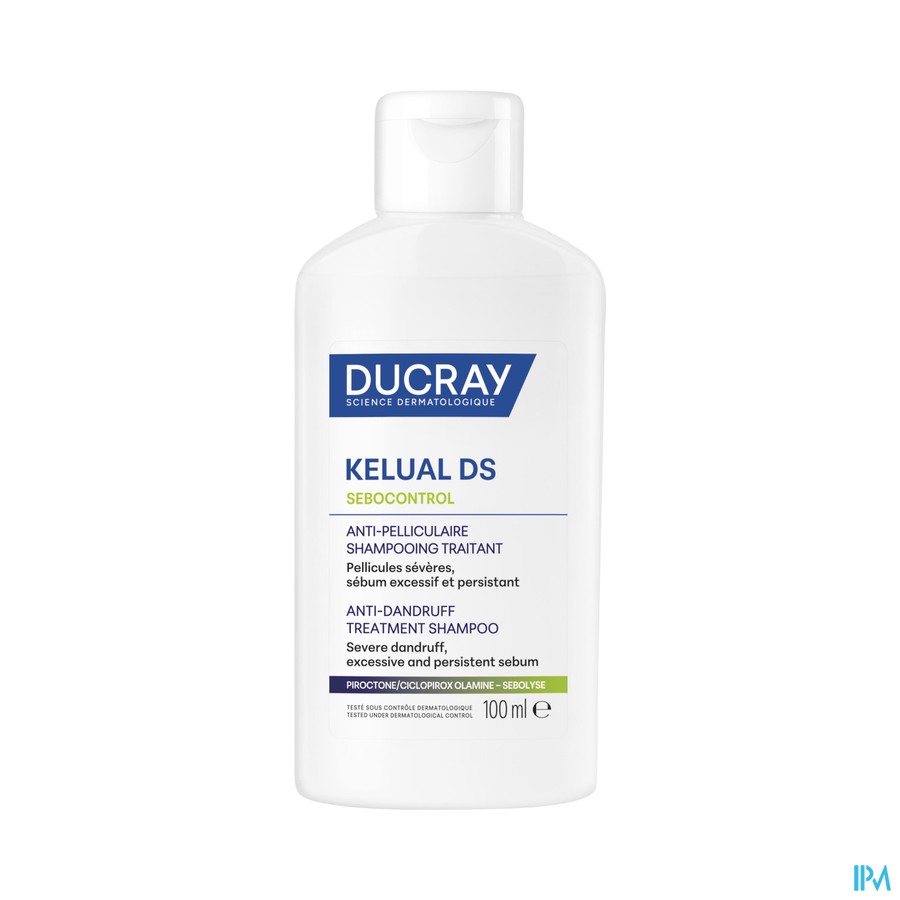 Ducray Kelual Ds Sebocontrol Sh A/roos 100ml