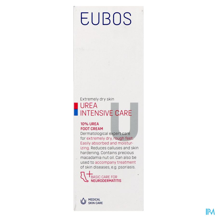 Eubos Urea 10% Creme Pied Peau Tr. Seche 100ml 2