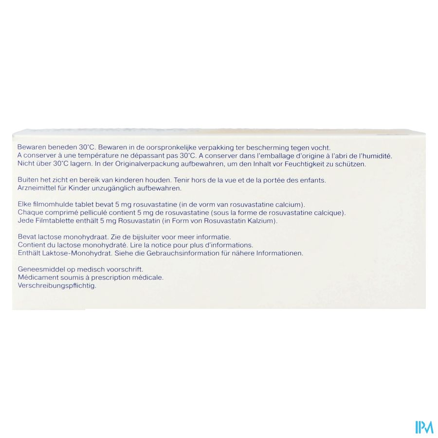 Crestor Filmomh Tabl 98x5mg 3