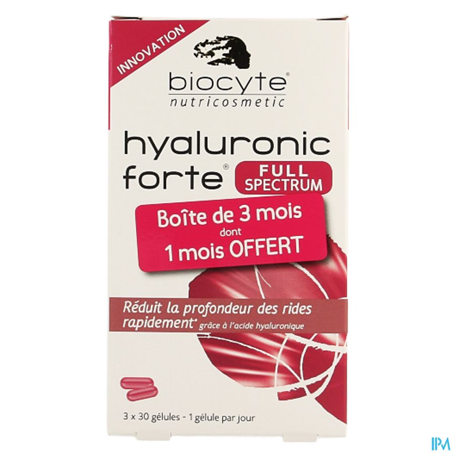 Biocyte Hyaluronic Forte Full Spectrum Caps 90 1