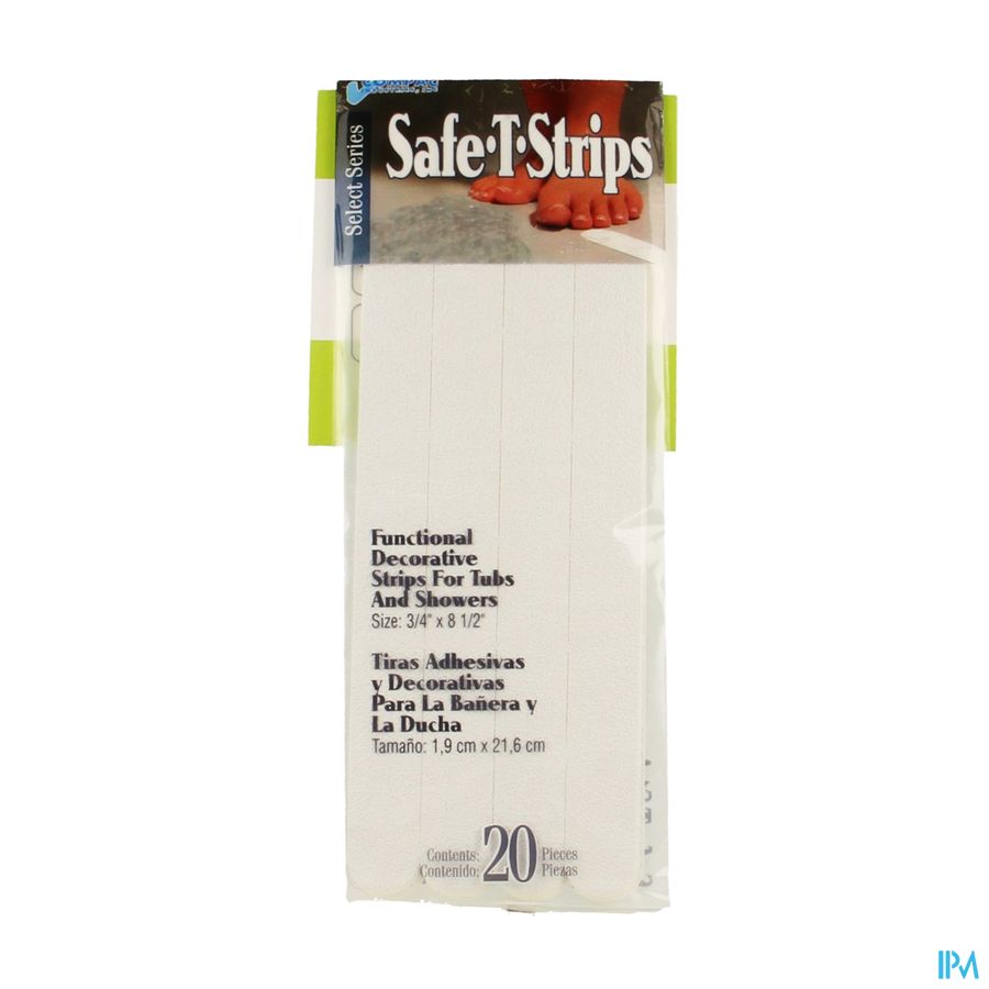 Veiligheidsstrips Bad-badkamer 21,6x1,9cm 20 Veiligheidsstrips Bad-badkamer 21,6x1,9cm 20