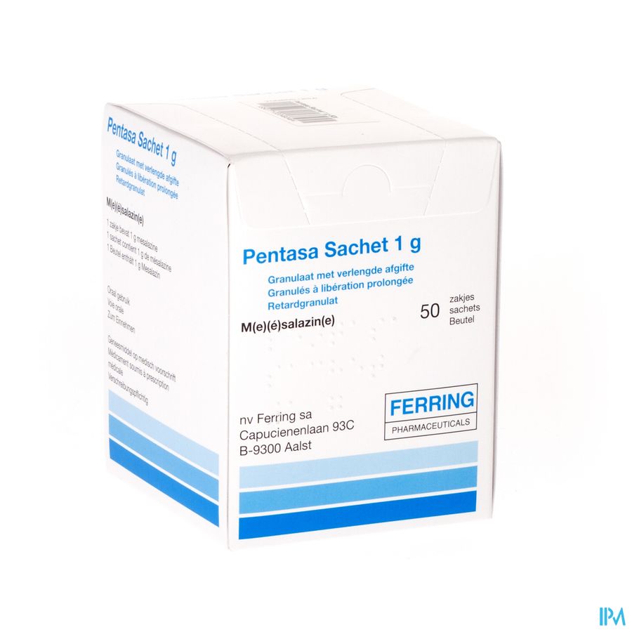Pentasa Sach Gran 50 X 1g Pentasa Sach Gran 50 X 1g